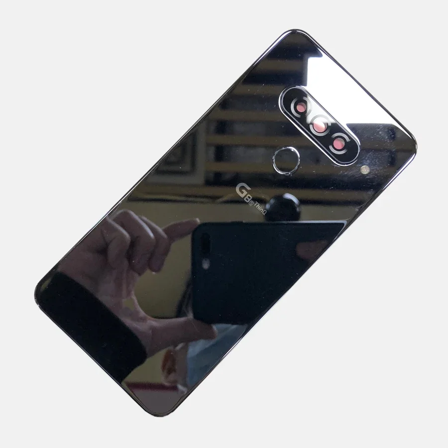Стекло для LG G8S LMG810 LM-G810 LMG810EAW задняя крышка батарейного отсека ThinQ с объективом