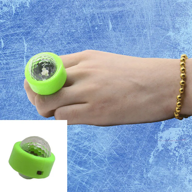 

Mini RGB Magic Ball Finger Lamp, LED Night Light for Party Disco Bar