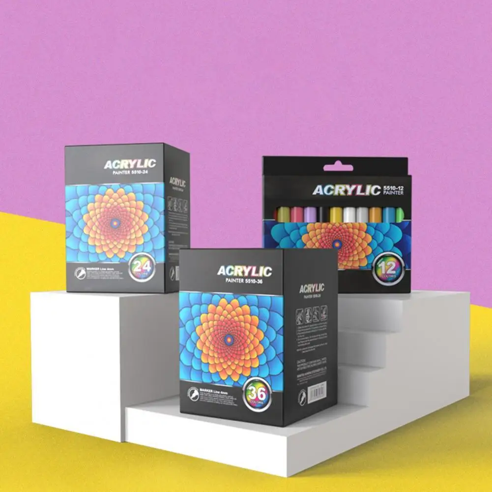 

Colorful Smudges Resistant Highly Pigmented Marker Pens Set for Classroom