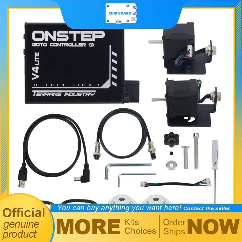 Фото V4-Lite V4-Pro Onstep EXOS2 EQ3D Комплект обновления GOTO с экваториальным креплением, астрономия с белосильным отслеживанием №1
