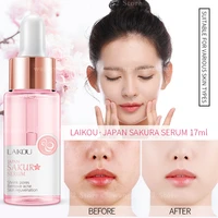 genuine facial essence cherry blossom moisturizing skin care products toner soothes skin to improve dry rough skin unisex 17ml