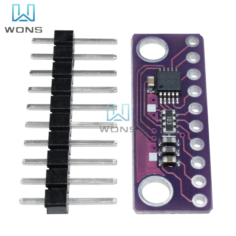 

GY-ADS1115 16 Bit 4-channel A / D Conversion Module Development Board Module ADC Module with Pin Voltage Regulator