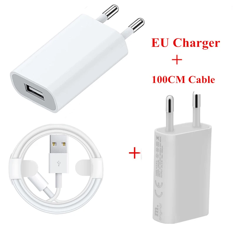 

5V 1A USB Travel Wall Charger European EU Plug USB AC Rapid Universal Portable Power Adapter For Table Smart Phone 8 7 6 Xs Max
