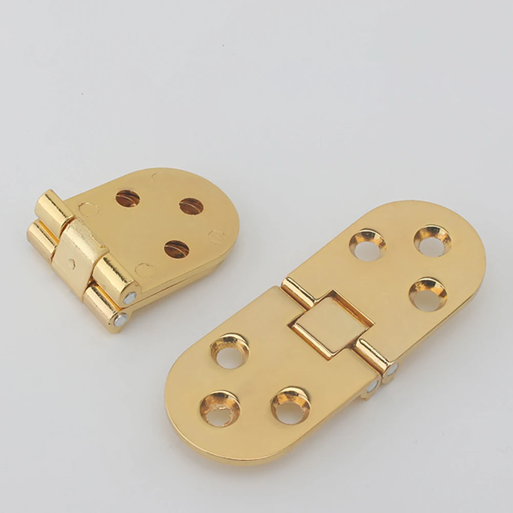 

Zinc Alloy Mounted Folding Hinges Foldable Table Cabinet Door Hinge Furniture Hardware 180° Furniture Countertop Folding Flap