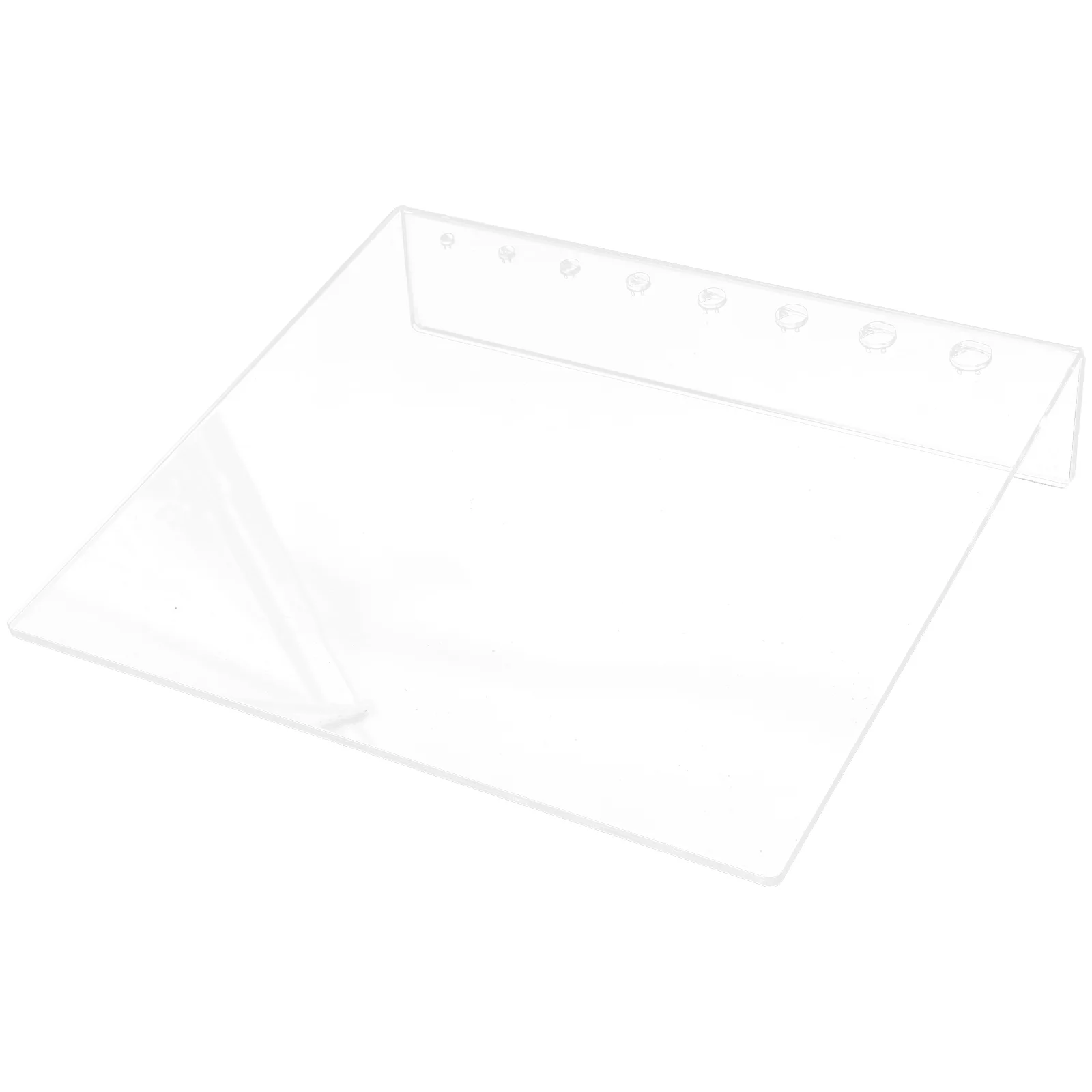 

Easel Transparent Drawing Board Inclined Painting Palette 6cm Acrylic Slant Clear Child Stands
