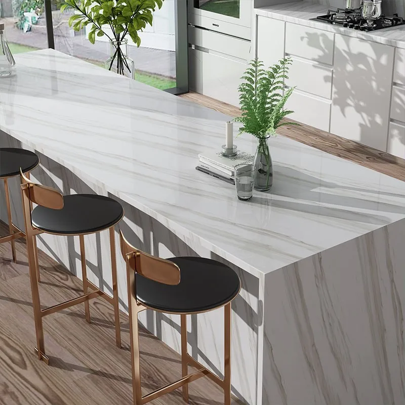 

PVC Marble Wallpaper Self-adhesive Contact Paper Bathroom Cabinet Door Countertop Decor Film Kitchen Vinyl Waterproof Stickers