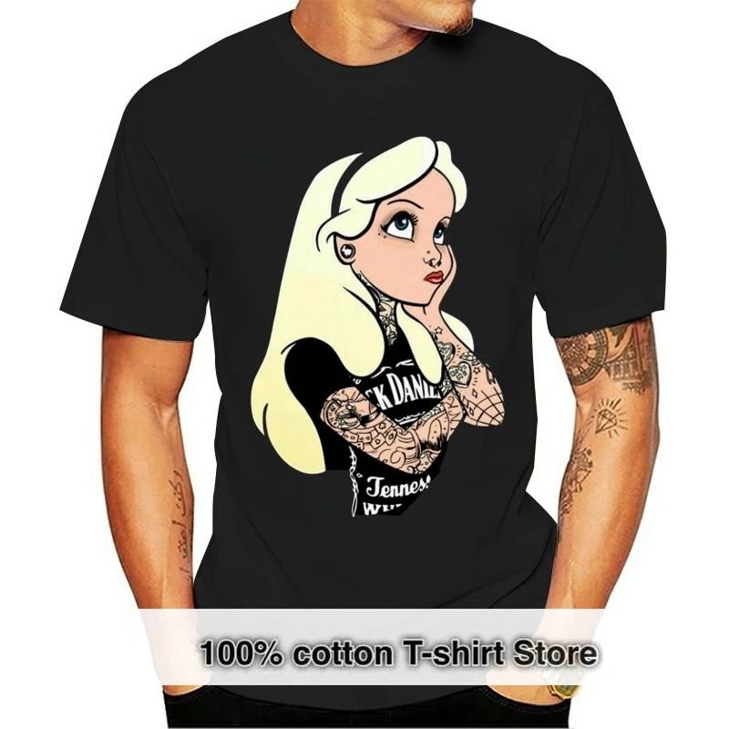 

In Wonderland Punk Rock y T-shirt Clothing Size S - 3XL Men Women Unisex Fashion tshirt