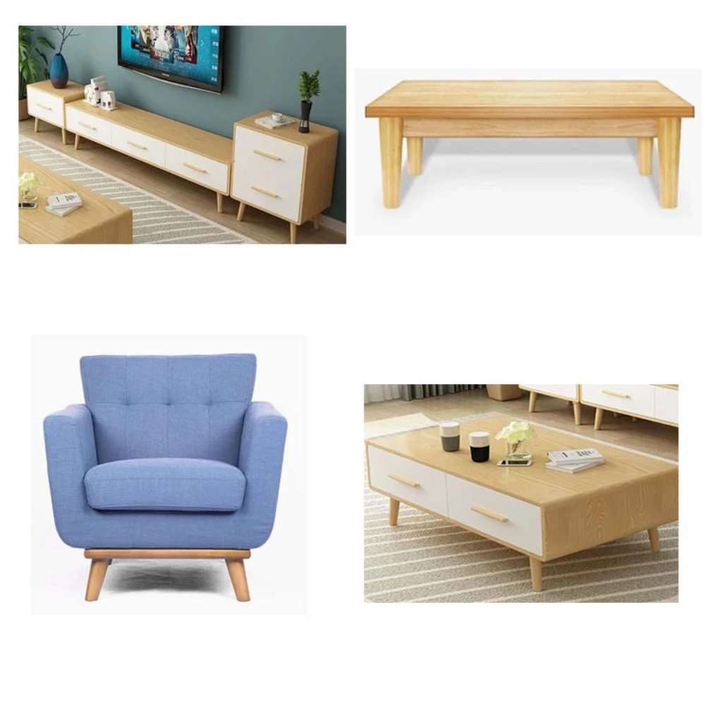 Ножки для мебели Zelkova вертикальные косые ножки стола кофейные искусственные