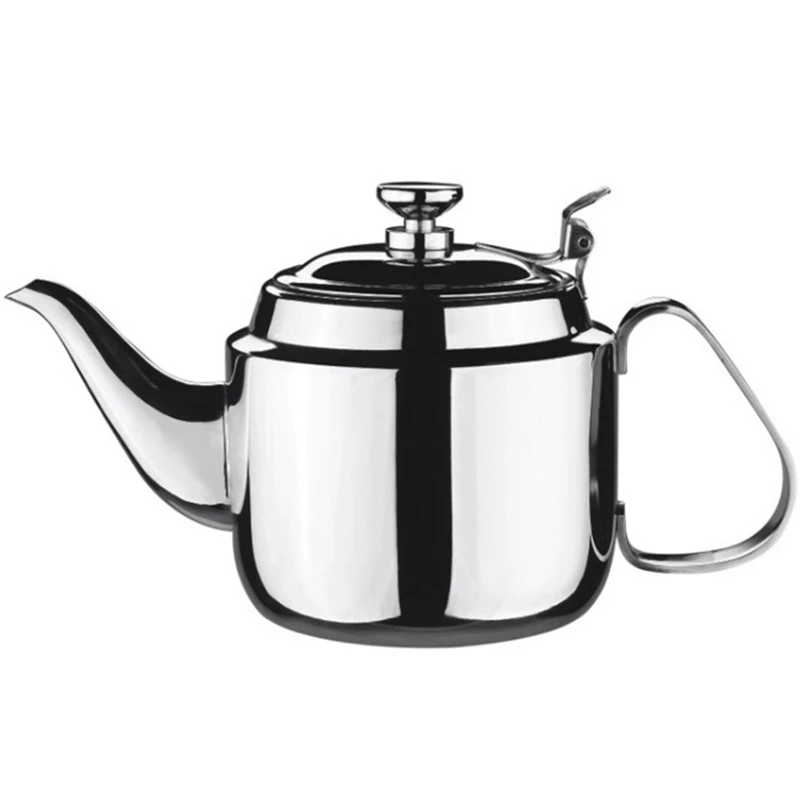 

1400ML Stainless Steel Teapot Coffee Pot Kettle Support Stove Cooking Home Kitchen Bar Coffee Shop Accessories