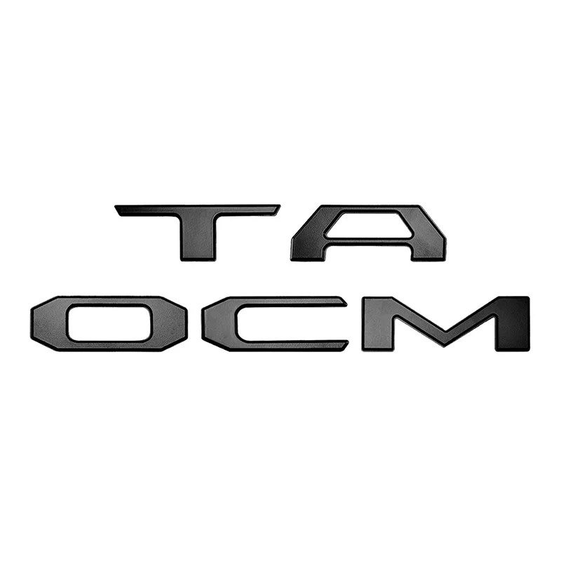 

3d-эмблема для задней двери Toyota Tacoma -2019 (матовый черный)
