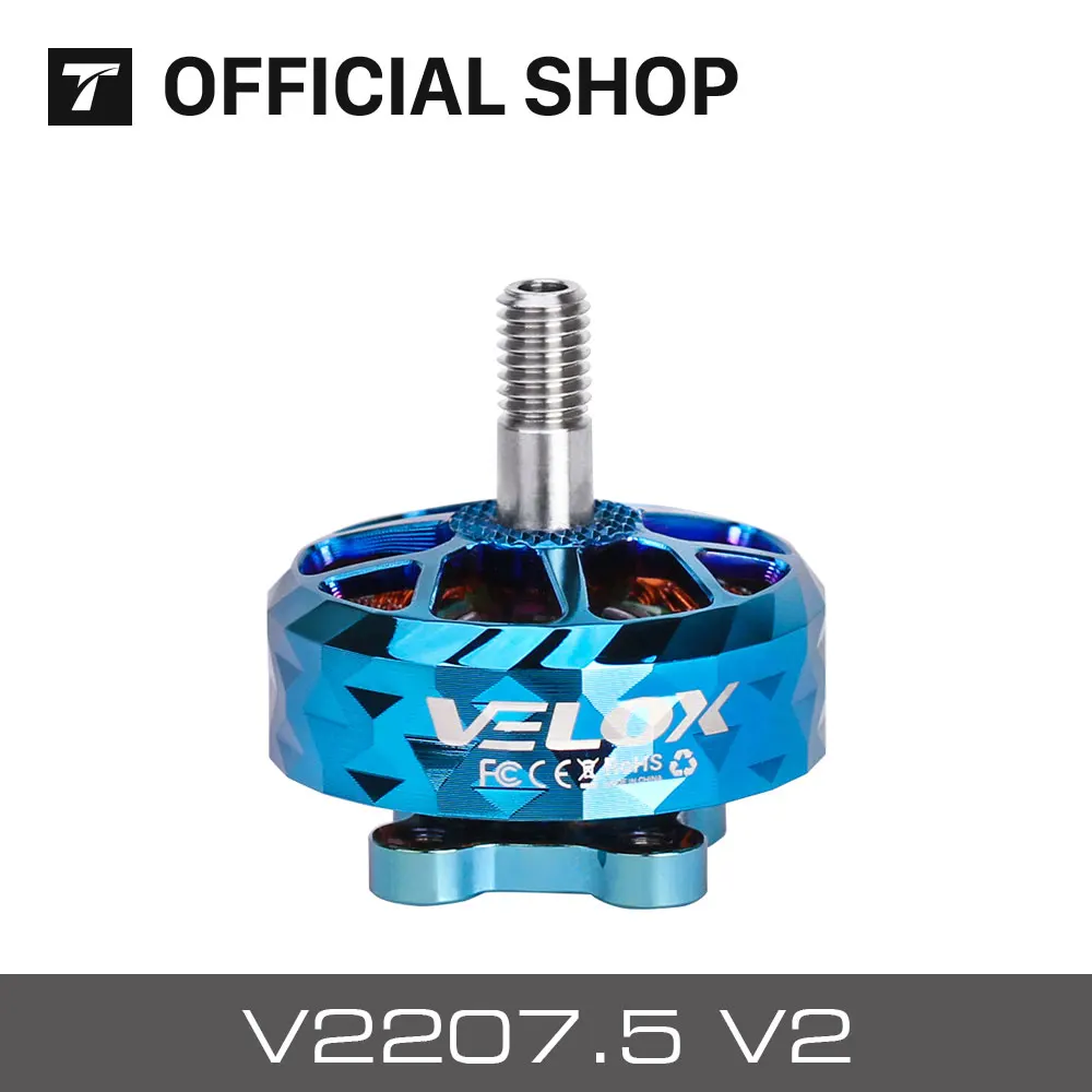 

T-MOTOR V2207.5 V2 Veloce Series Solid While Pretty for Drone