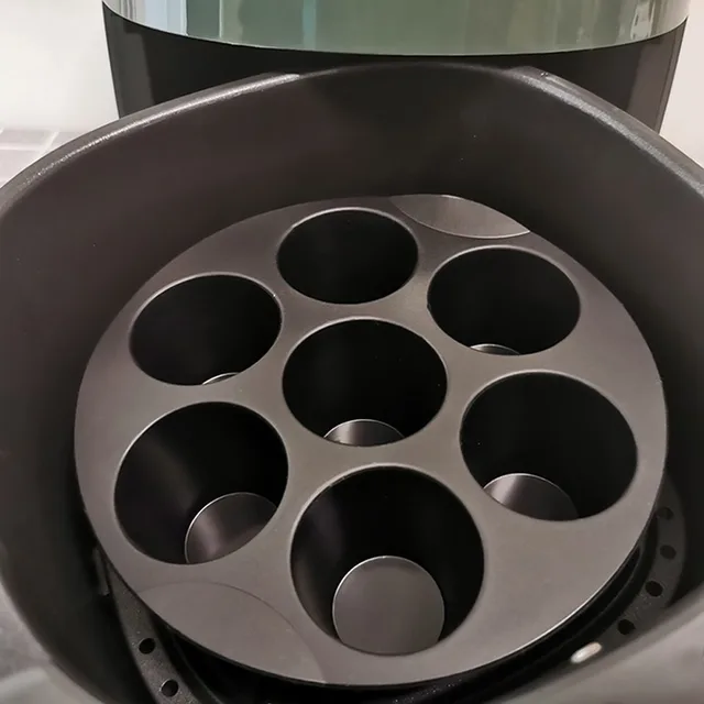 Freidora de aire reutilizable Molde de silicona Horno Hoja para hornear  Freidora de microondas lavable Deng Xun unisex
