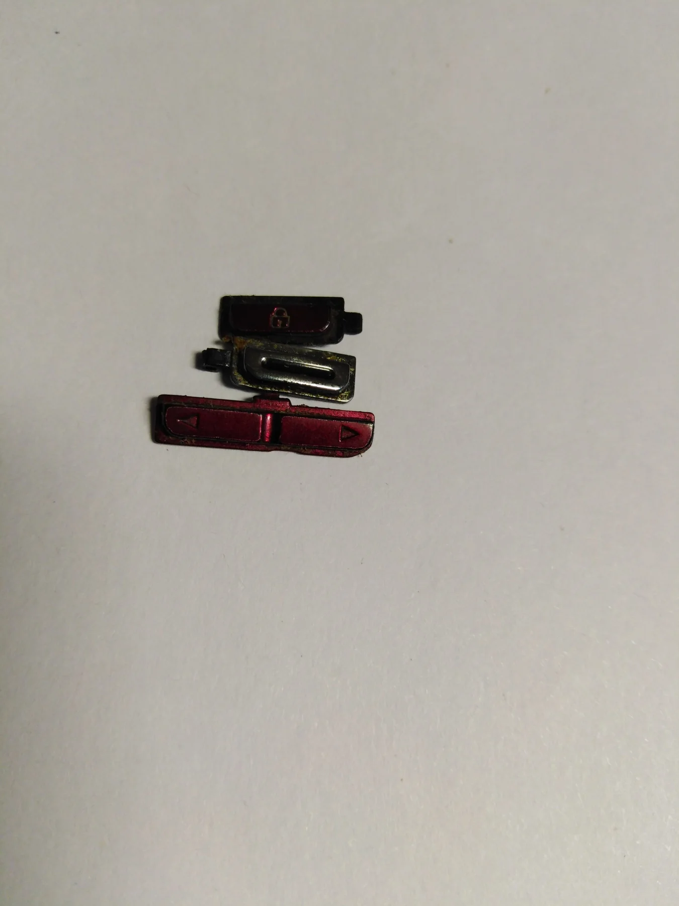 Толкатель кнопки включения кнопок громкости камеры для Samsung Star (GT-S5230) розовые с