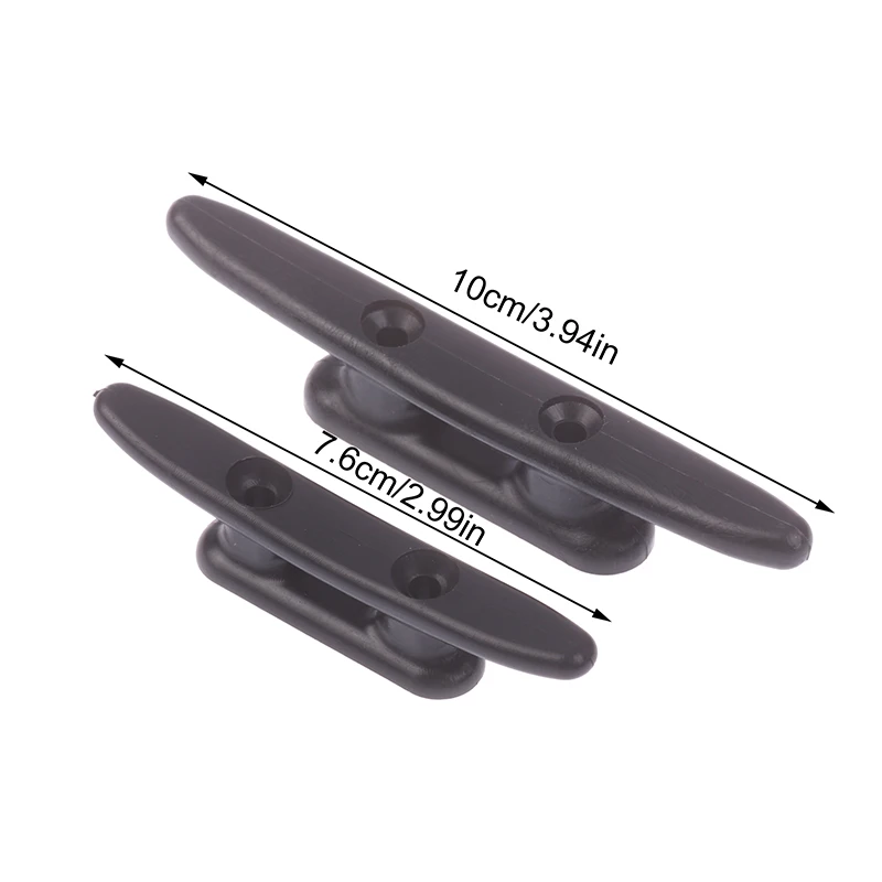 Нейлоновые низкие плоские скобы с открытым основанием 2 винтами для морской