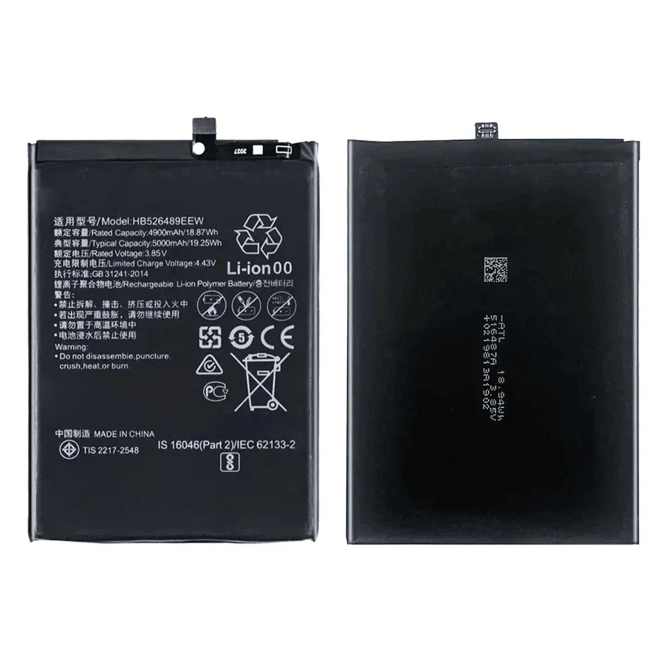 Аккумулятор HB 526489 EEW 5000 мАч для Huawei Honor 9A Changwan Enjoy 10e Высококачественная батарея