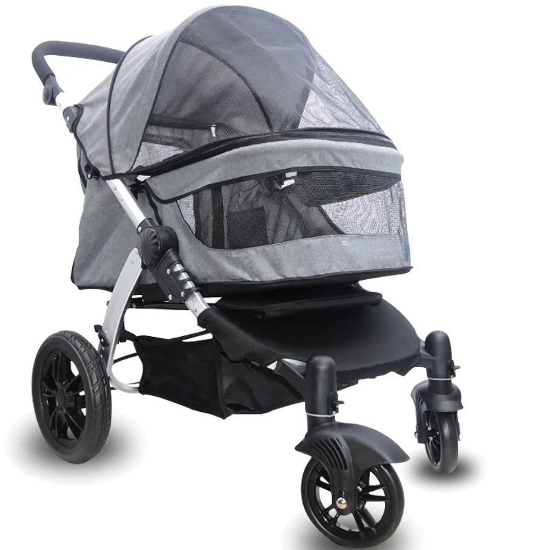 

Stroller Folding Dog Large Creative Dog Travelling Cart Carry Bag Dog Walking/Shopping Stroller Fashion Inner seat 71*45*58cm