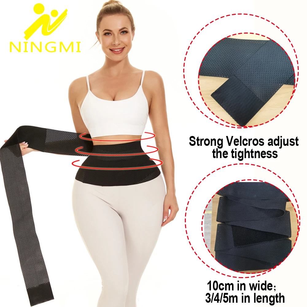 Лидер продаж корсет NINGMI для коррекции фигуры в сауне пояс талии женский