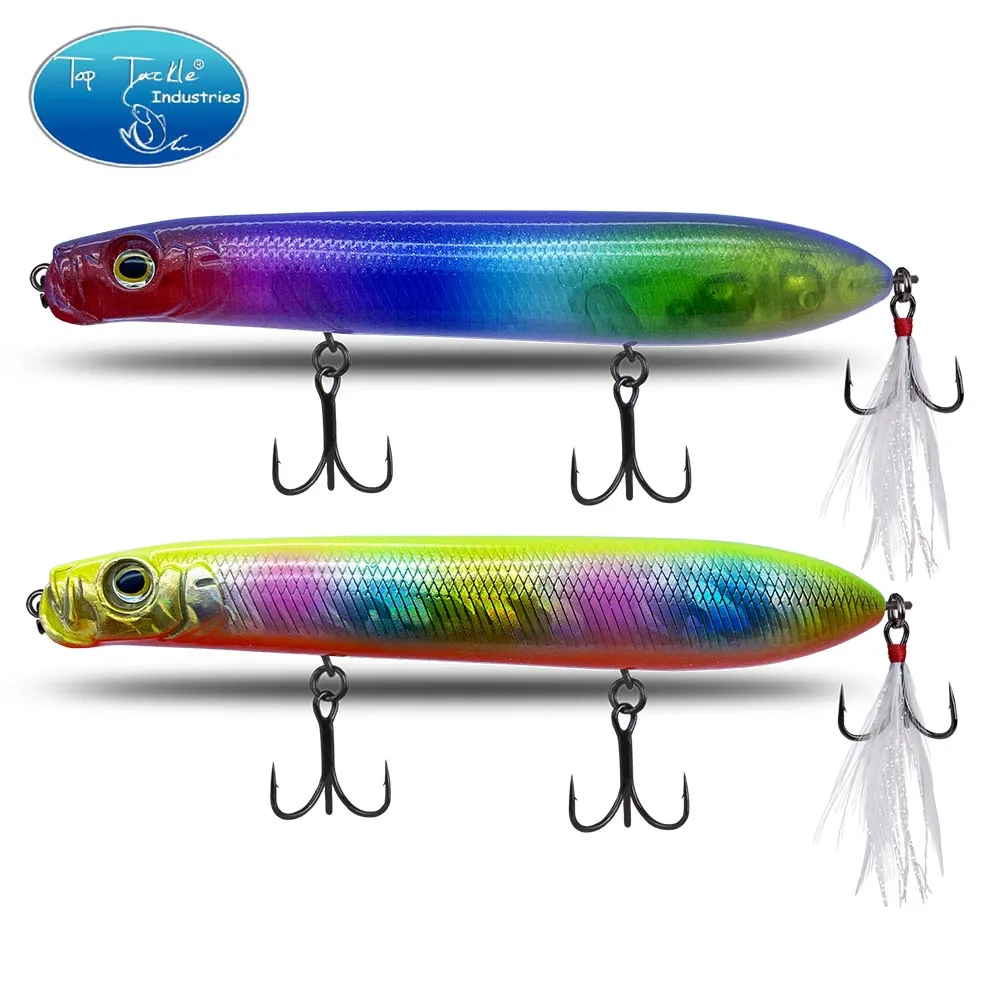 

Floating Pencil Fishing Lure Bait 125mm 25g 105mm 16.5g Bass Fishing Lure Hard Bait CF Lure Topwater Pencil Tackle Jerk Bait