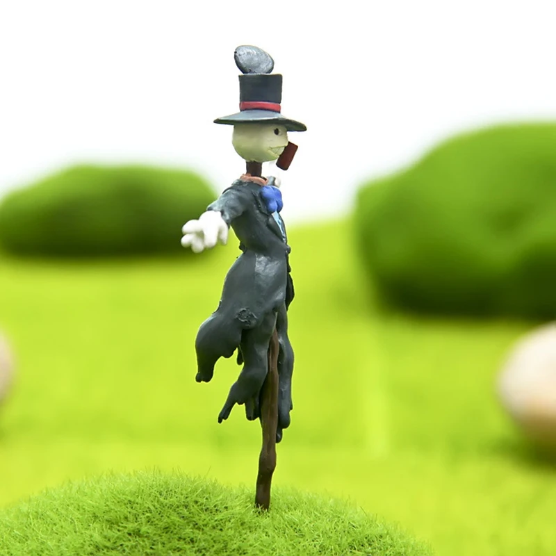 Движущийся замок Ghibli Howl Totoro Mononoke фигурки сделай сам мох микро пейзаж украшения