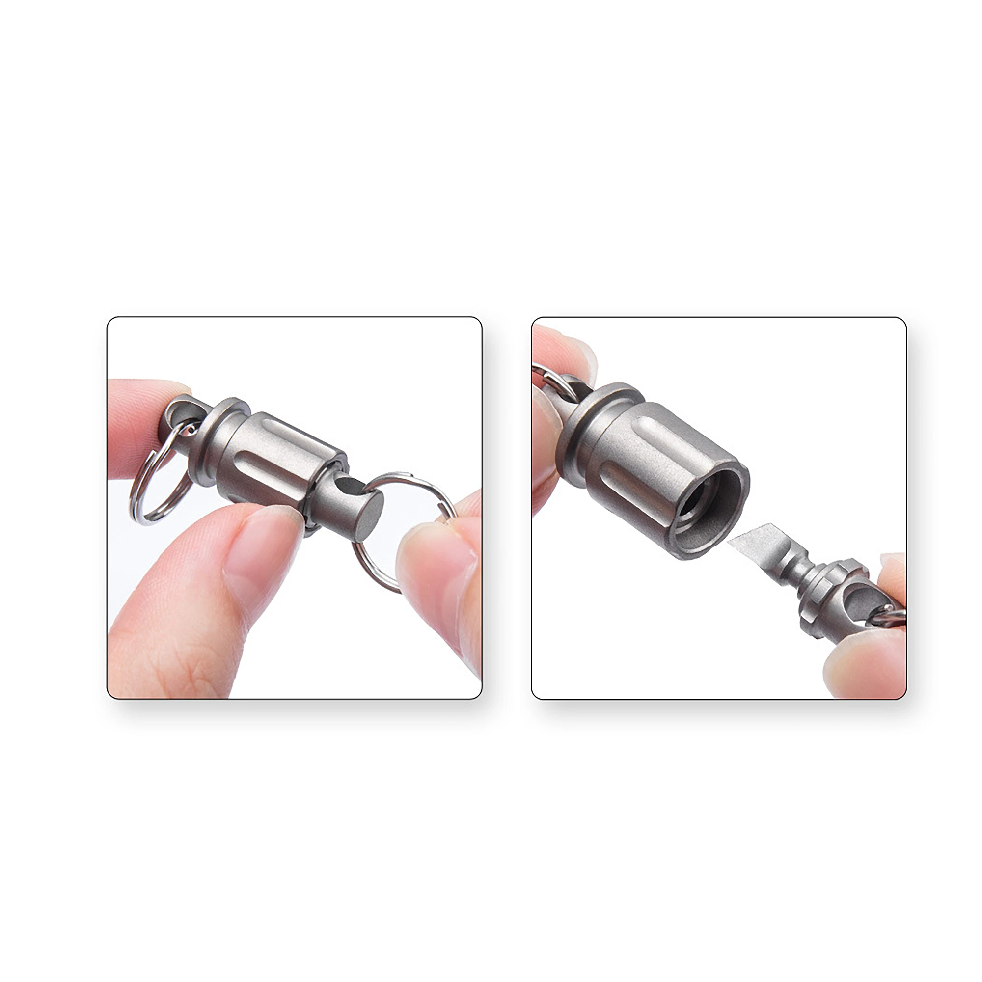 Супер тонкий титановый быстроразъемный поворотный съемный замок TC4 Ti