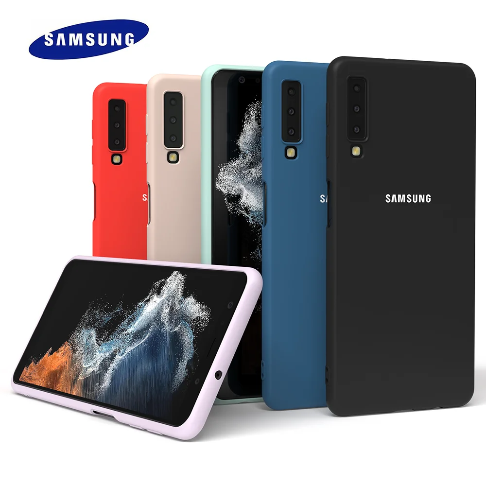 Чехол для Samsung Galaxy A7 высокого качества ультратонкий мягкий силиконовый чехол 2018 года SM A750F A750 Шелковистый сенсор Защитная оболочка камеры.