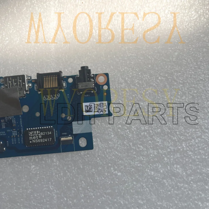 WYORES 0WP6X0 Новый USB-ридер аудиокарт RJ45 плата ввода-вывода для Dell Vostro 5510 5515 V5510