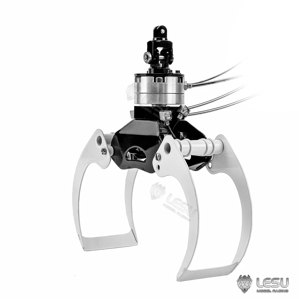 Hydrauliczny zacisk do drewna LESU Części zamienne Akcesoria zabawek 1/14 RC Dźwig z Sterowanie radiowe Ciężarówka Model pojazdu samochodowego