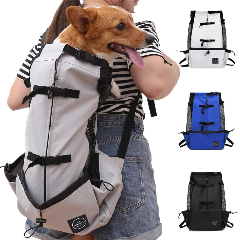 

Breathable Dog Carrier Bag Portable Pet Outdoor Travel Backpack Reflective Carrier Bags for Cats French Bulldog Pet Accessories