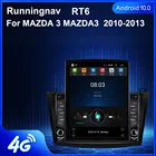 Мультимедийная магнитола для MAZDA, стерео-система на Android 9,7, с GPS и RDS Навигатором, без dvd, для MAZDA 3 MAZDA3 10,1-2010, Типоразмер Tesla, 2013 дюйма