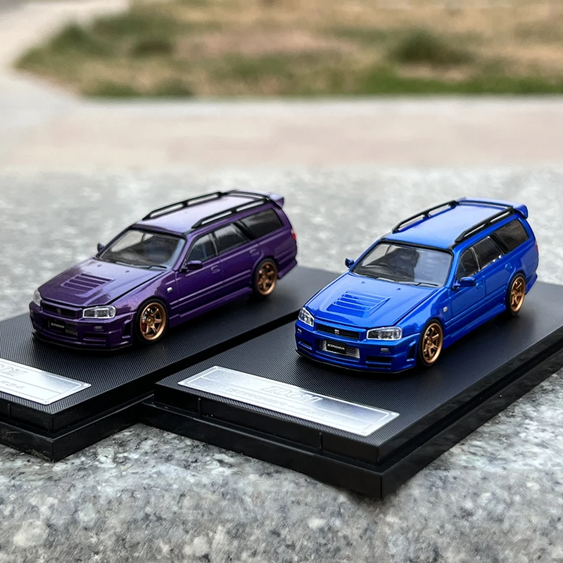 

Масштабирование 1:64 GTR R34 модель автомобиля
