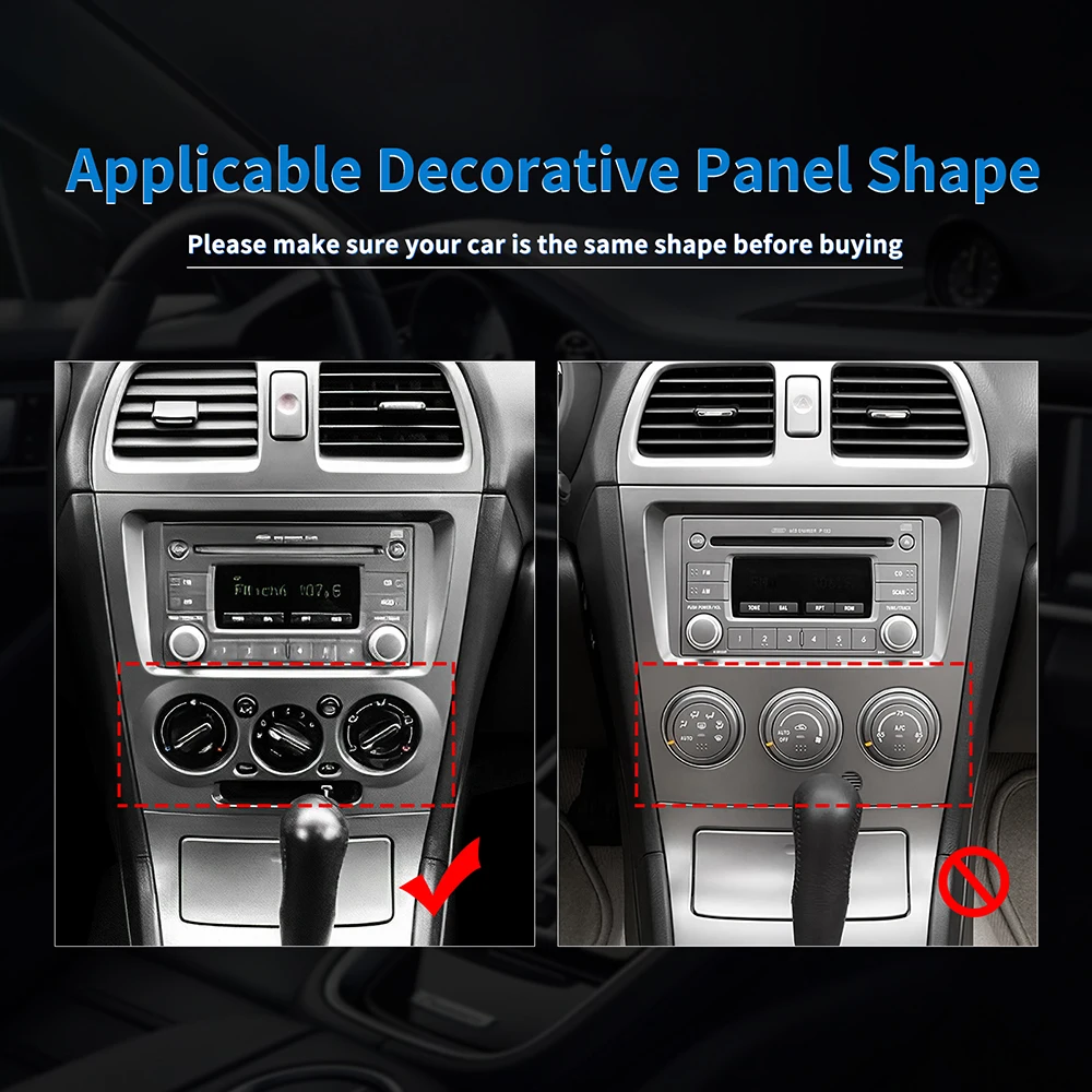 Настоящая мягкая наклейка из углеродного волокна для Subaru Impreza 2005 2006 2007 панель