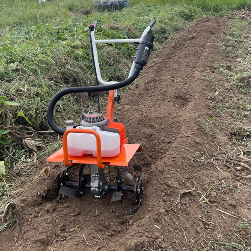 Двухтактный сельскохозяйственный садовый инструмент бензиновый поворотный