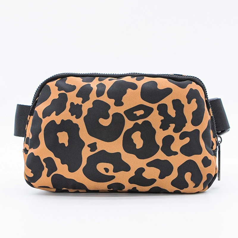 Lulu Fanny Pack Outdoor Everywhere Belt Bag Women Fanny Pack Outdoor Sports Waist Bag  Leisure Pouch Zip Oxford Bum Bags