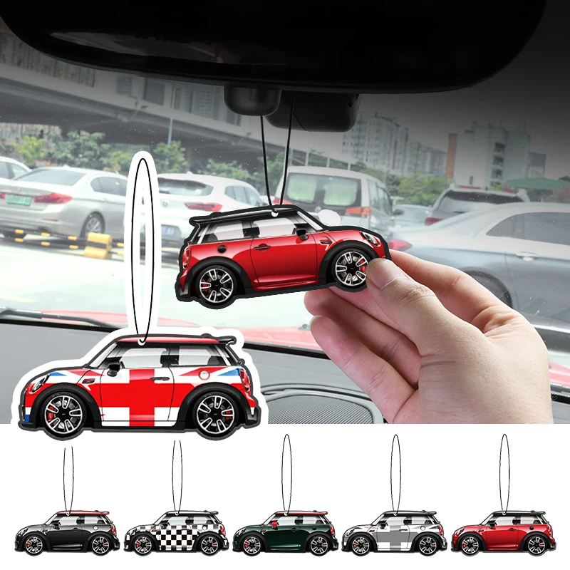 

1X Car Interior Aromatherapy Pendant For Mini Cooper JCW F54 F55 F56 F57 F60 R55 R56 R60 R61 Car Model Rear View Mirror Pendant