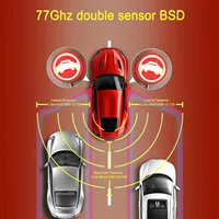 Universal 77Ghz Radar blind spot detection system BSD Microwave Blind Spot Monitoring Change Lane Aided Parking Horizontal