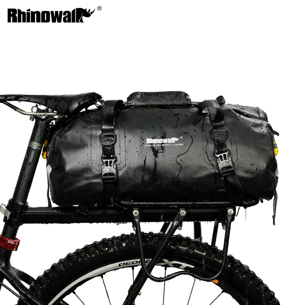 

Rhinowalk Waterproof Multi Bicycle Saddle Bag Travel Handbag Casual Cycling Bike Luggage Carrier Bag Shoulder Crossbody Bag 20L