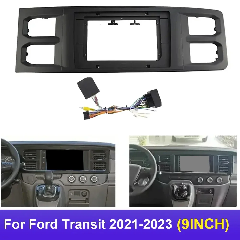 10-дюймовая Автомобильная рамка Fasicas Adapter Canbus Box Ddcoder Android радио приборная Panel Kit для