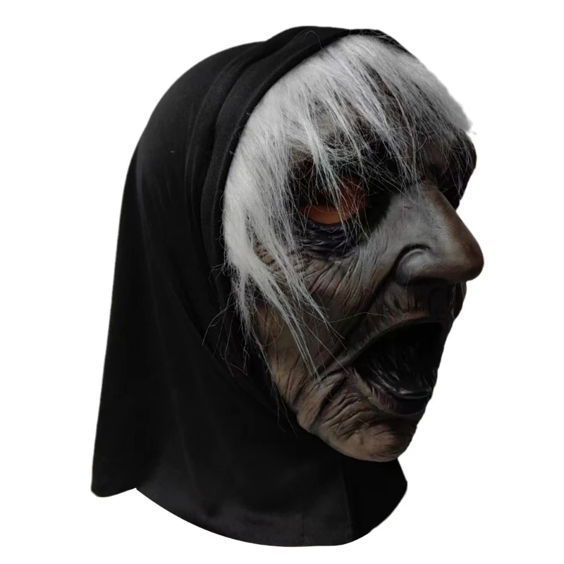 Маска ведьмы Латексная маска животного новый костюм на Хэллоуин для маскарада