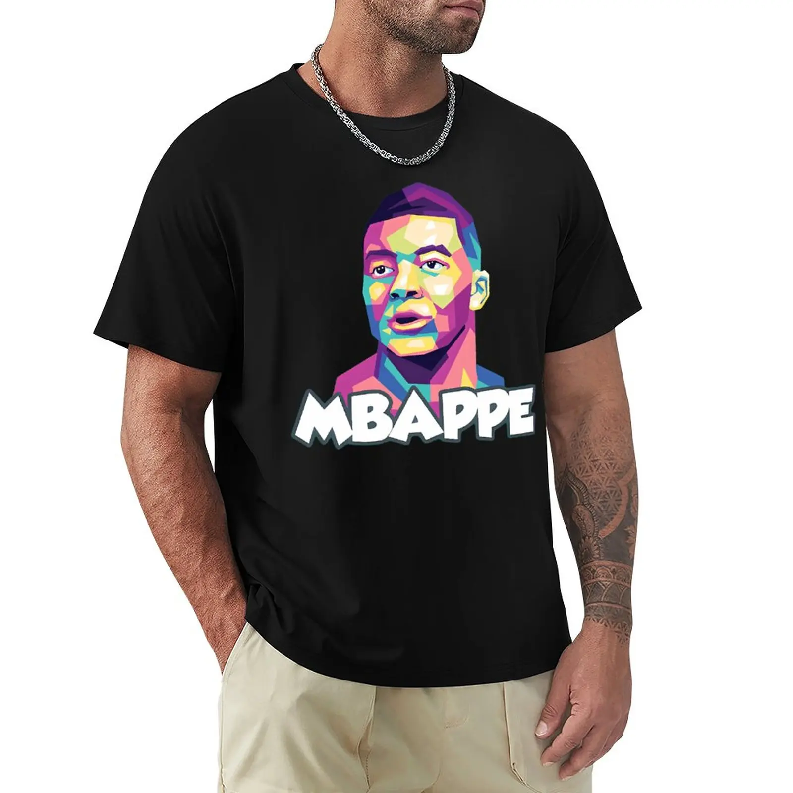 

Top Tee France Football Team Kylianer And Mbappé And Mbappe Football Team Sports Creative Round Neck Championship Home Eur Size