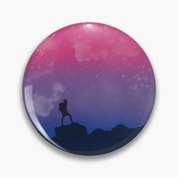 Тонкая би-прайд флаг мягкая пуговица булавка металлические украшения подарок