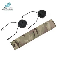 z tactical military fast helmet rail adapter softair peltor msa sordin headset holder ztac airsoft headphone accessories z148