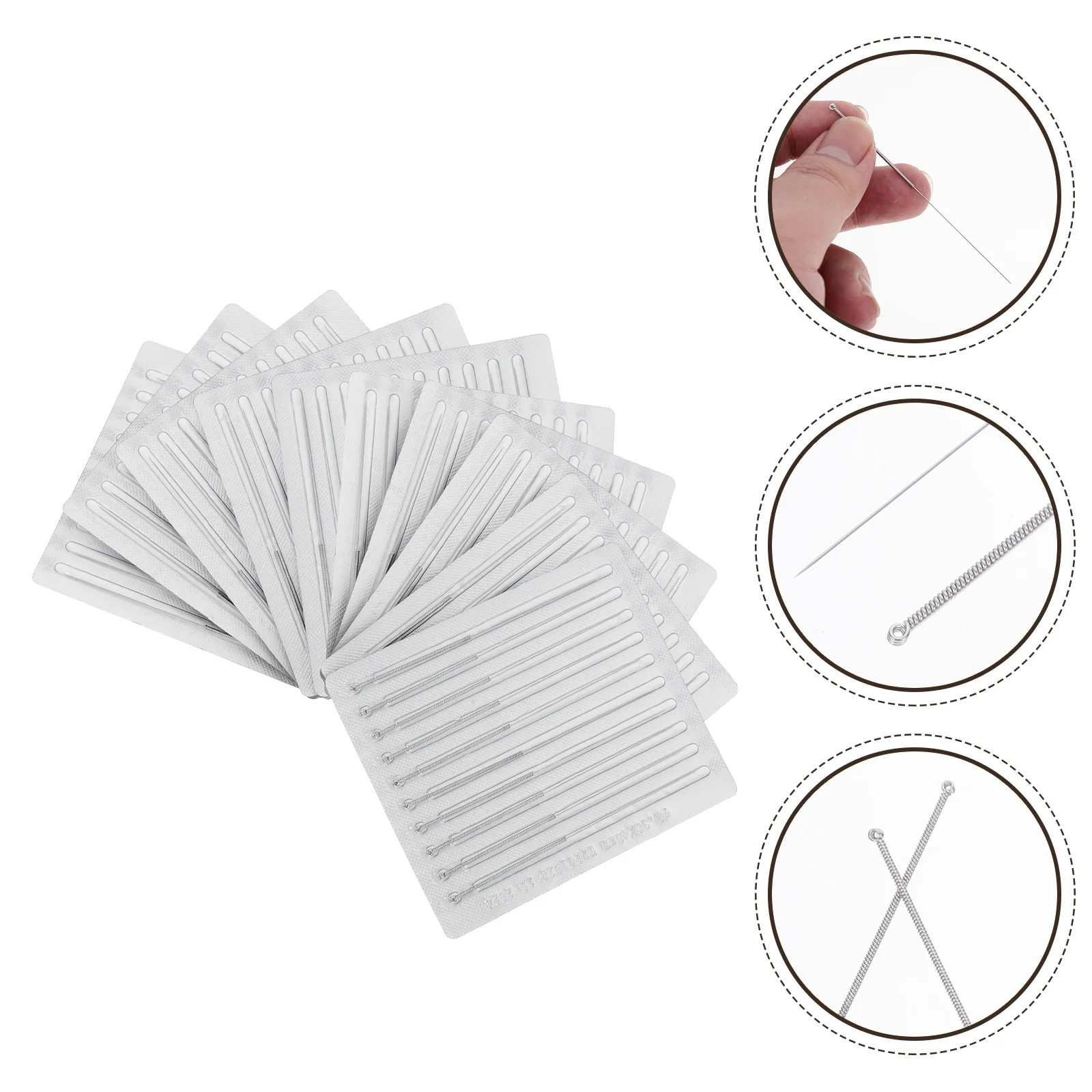 

100Pcs Needle Tool Needle Stainless Needle for Curing Treat