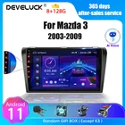 Автомагнитола для Mazda 3 2004-2009, 2din, Android 11,0, мультимедийный проигрыватель, стерео-навигация с громкоговорителями BOSE Carplay, аудиосистема