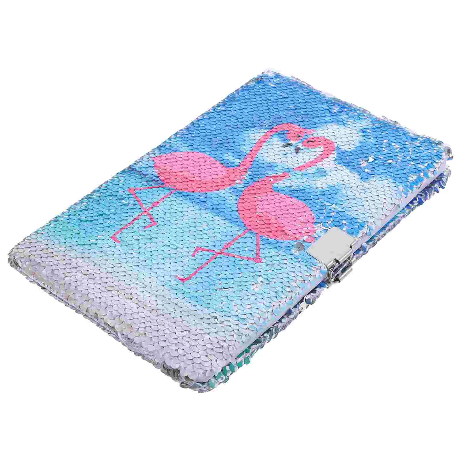 

Flamingo Notebook Sequin Cover Small A5 Notepad Diary Girls Creative Decorative Journal Kids Gifts