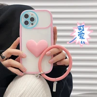 female sleeve with silicone bracelet for iphone 13 pro case mobile phone case for iphone 11 12 13 pro max protective phone case