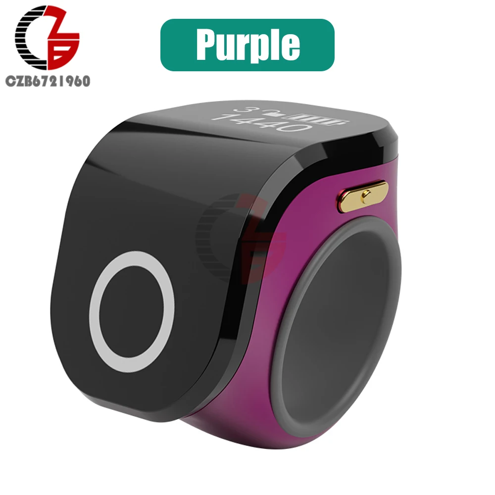 

Умный счетчик пальцев Портативный счетчик пальцев водонепроницаемый Сенсорный экран электронный счетчик носимые кольца счетчики пальцев кликер