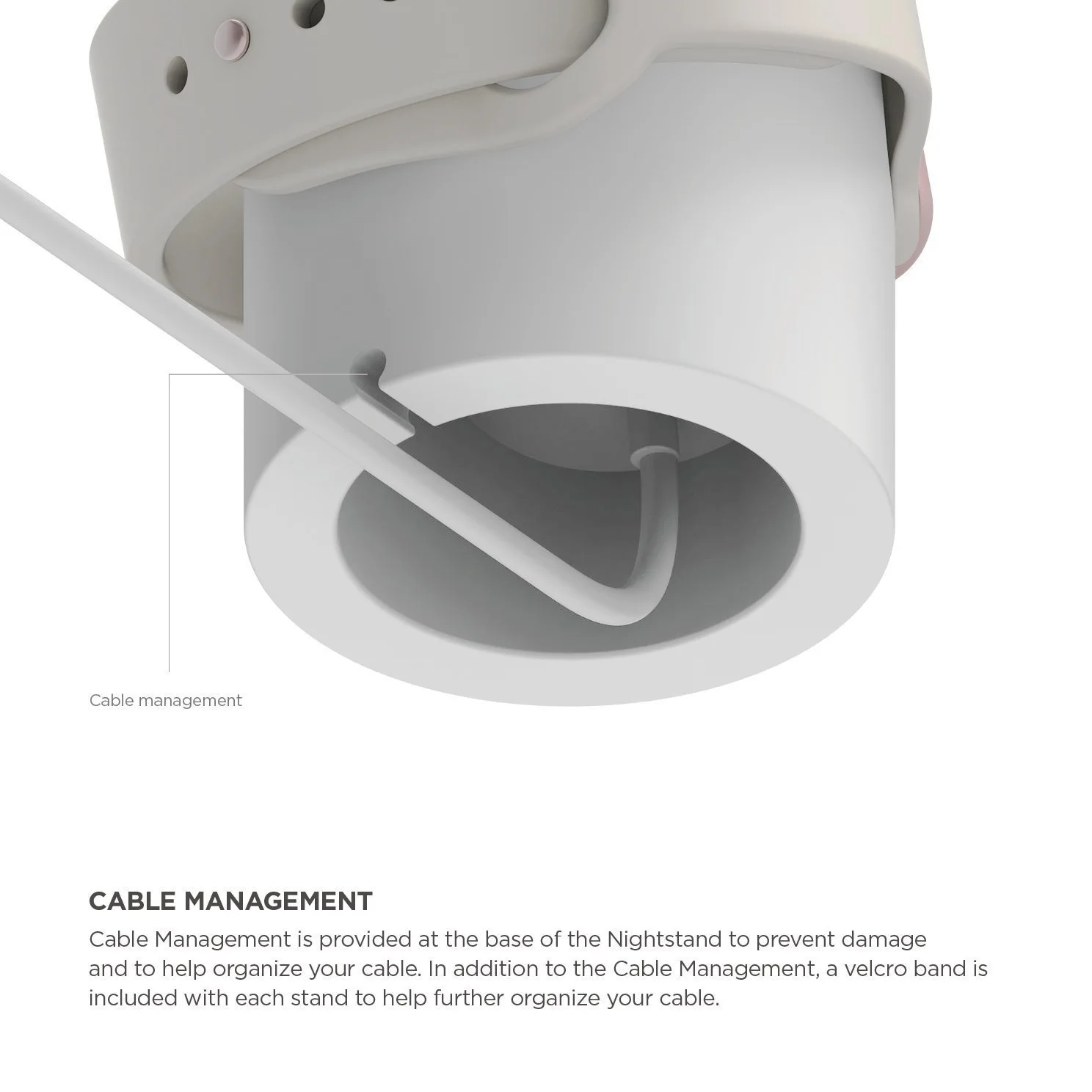 Силиконовая док-станция для Apple Watch 7/6/5/4/3/2 44 мм/42 мм/40 мм/38 мм