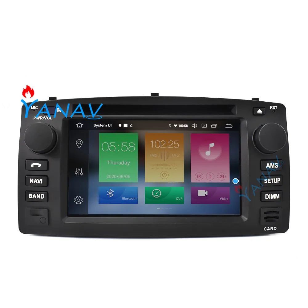 

For Toyota Corolla EX 2001 2002-2006 Car stereo audio radio 2 din android receiver car multimedia video player GPS navigation