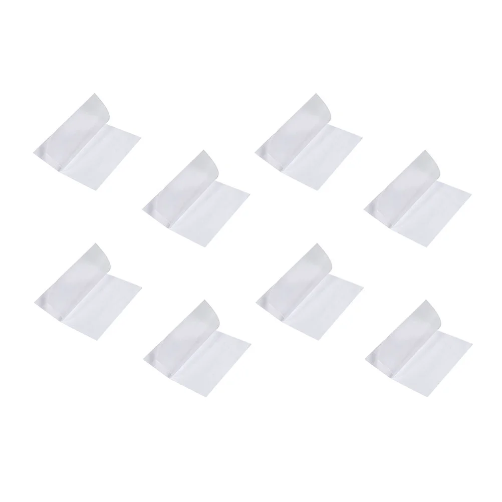 

8 Pcs Weather Tenacious Repair Patches Labeling Stickers Clear Tape Vinyl Kit Transparent Document Tent Duct