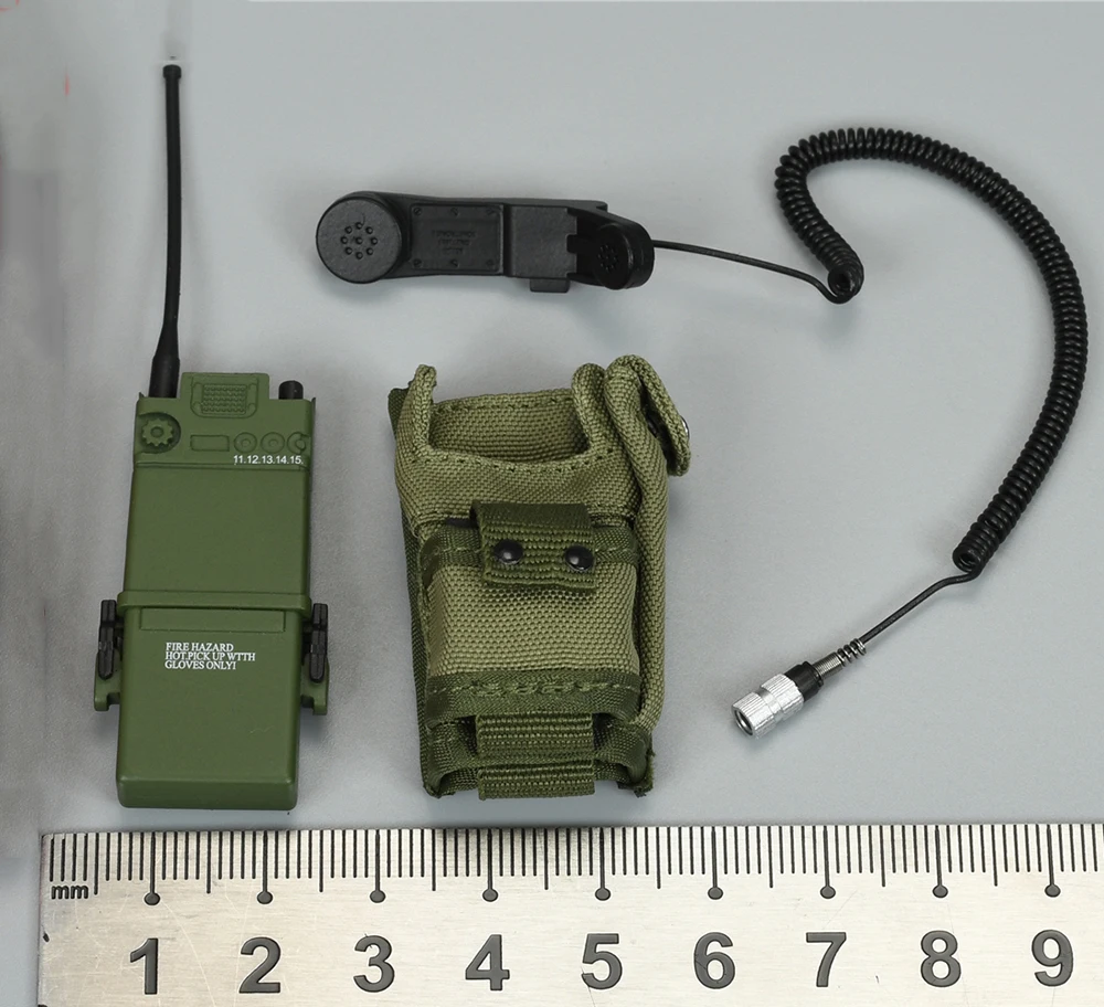 

In Stock DAMTOYS DAM 1/6th 78080 Marine Soldier Army Doll Radio Microphone Bags Model For 12inch Body Collectable